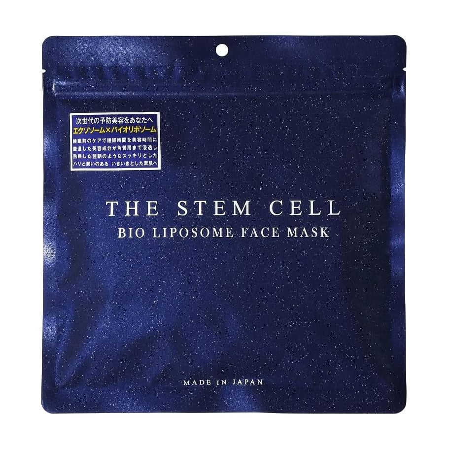 Тканинна маска для обличчя Kor Japan The Stem Cell Bio Liposome Face Mask з біоліпосомами, 30 шт